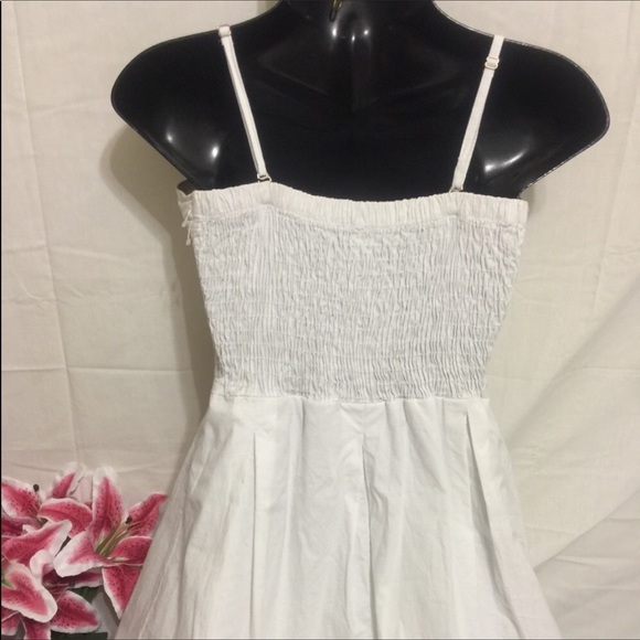 YOYÓ Jeans white Adjustable Spaghetti strap dress - Picture 7 of 7